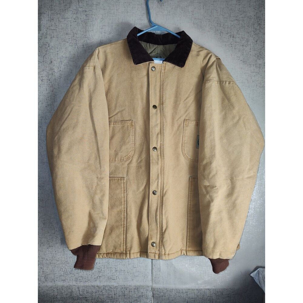 Berne Apparel Brecowear Brown Work Jacket Sz XL